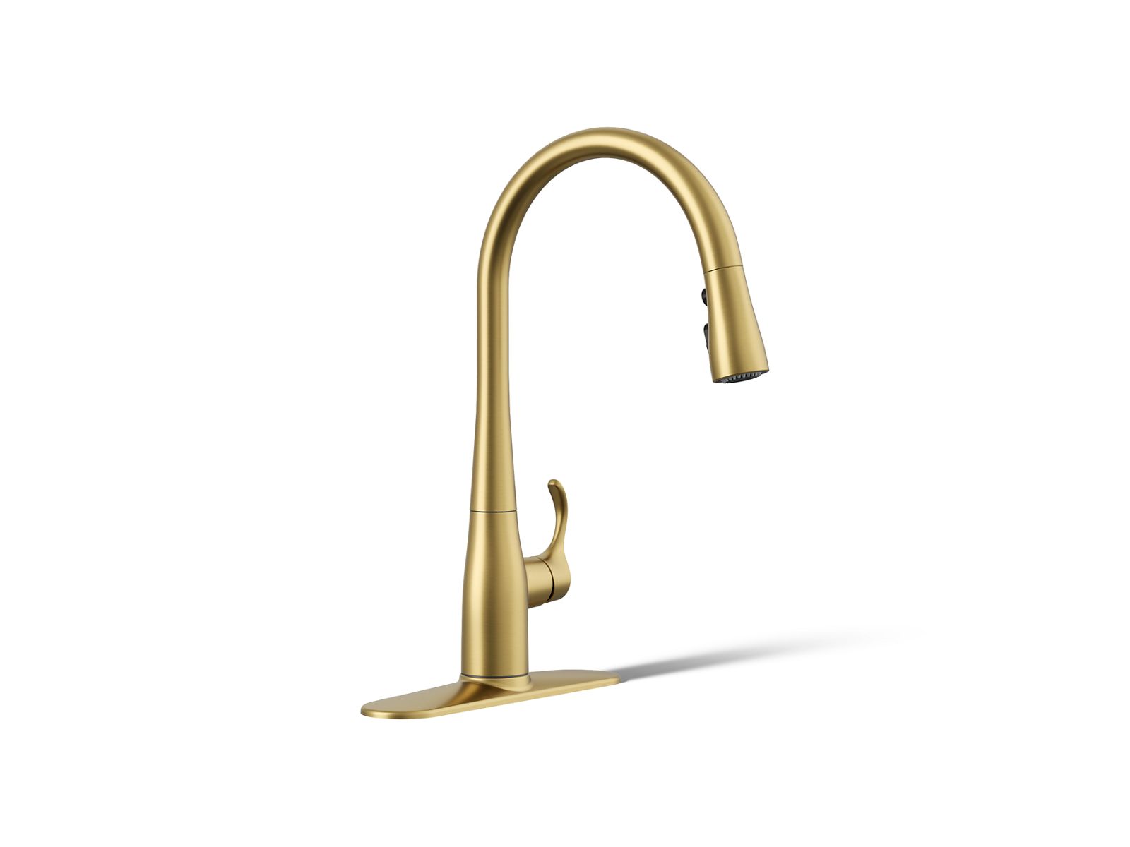 34818-simplice-pull-down-kitchen-sink-faucet-with-three-function-sprayhead-4.jpg Simplice® Pull-down kitchen sink faucet with three-function sprayhead