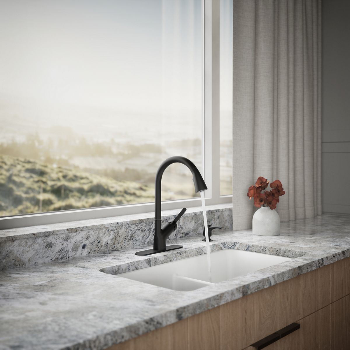 34842-setra-touchless-pull-down-kitchen-faucet-with-soap-lotion-dispenser-14.jpg Setra® Touchless pull-down kitchen faucet with soap/lotion dispenser