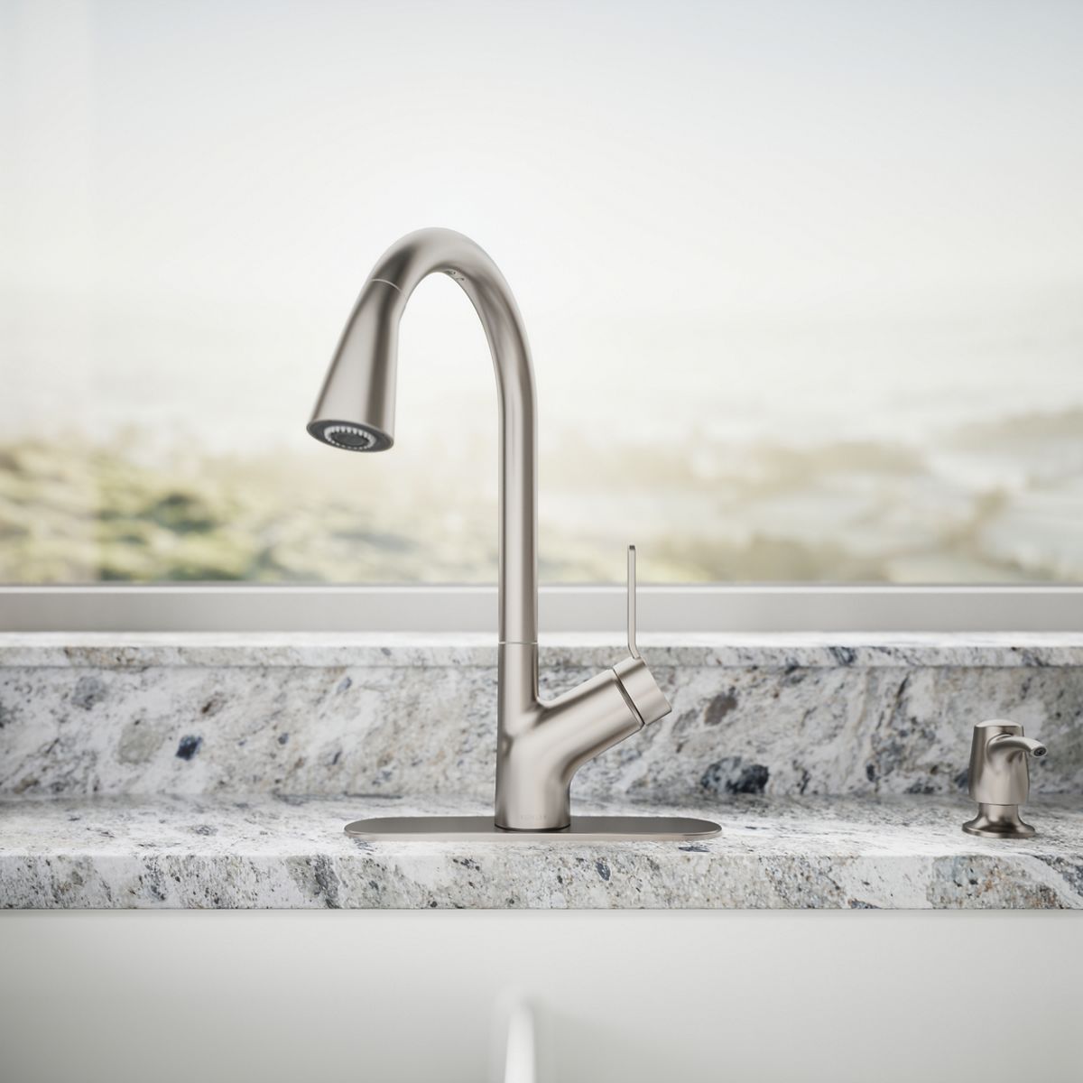 34842-setra-touchless-pull-down-kitchen-faucet-with-soap-lotion-dispenser-19.jpg Setra® Touchless pull-down kitchen faucet with soap/lotion dispenser
