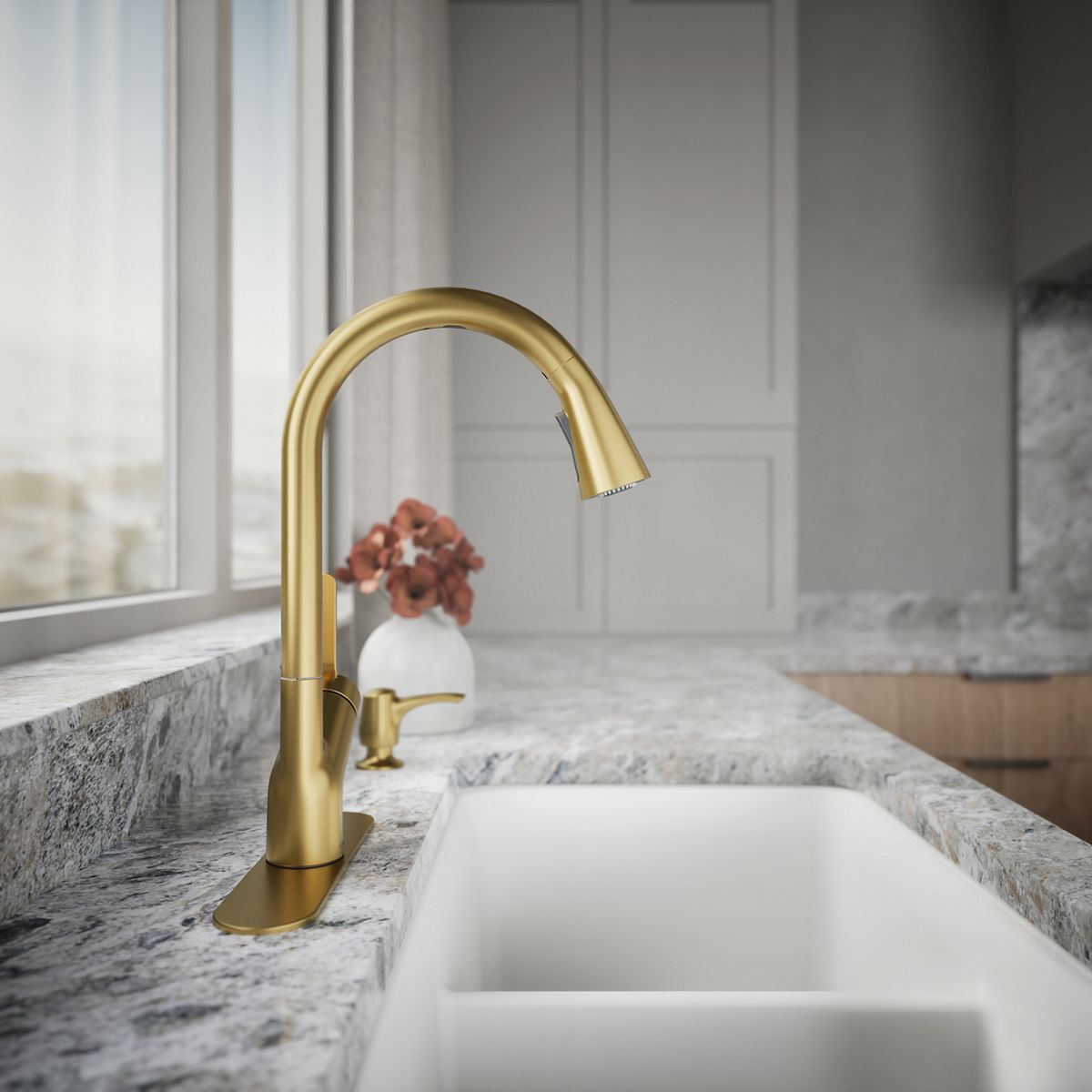 34842-setra-touchless-pull-down-kitchen-faucet-with-soap-lotion-dispenser-28.jpg Setra® Touchless pull-down kitchen faucet with soap/lotion dispenser