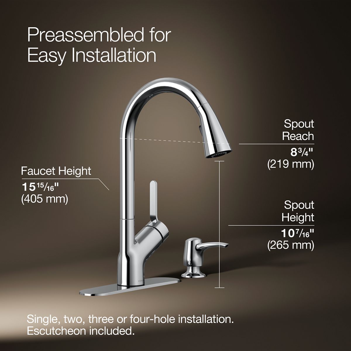 34842-setra-touchless-pull-down-kitchen-faucet-with-soap-lotion-dispenser-9.jpg Setra® Touchless pull-down kitchen faucet with soap/lotion dispenser