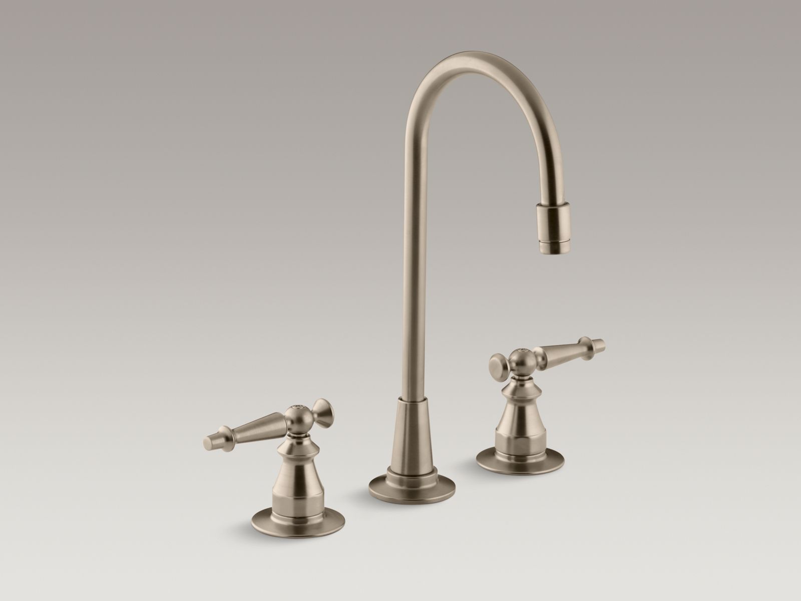 34852-antique-three-hole-bar-sink-faucet-with-lever-handles-3.jpg Antique Three-hole bar sink faucet with lever handles