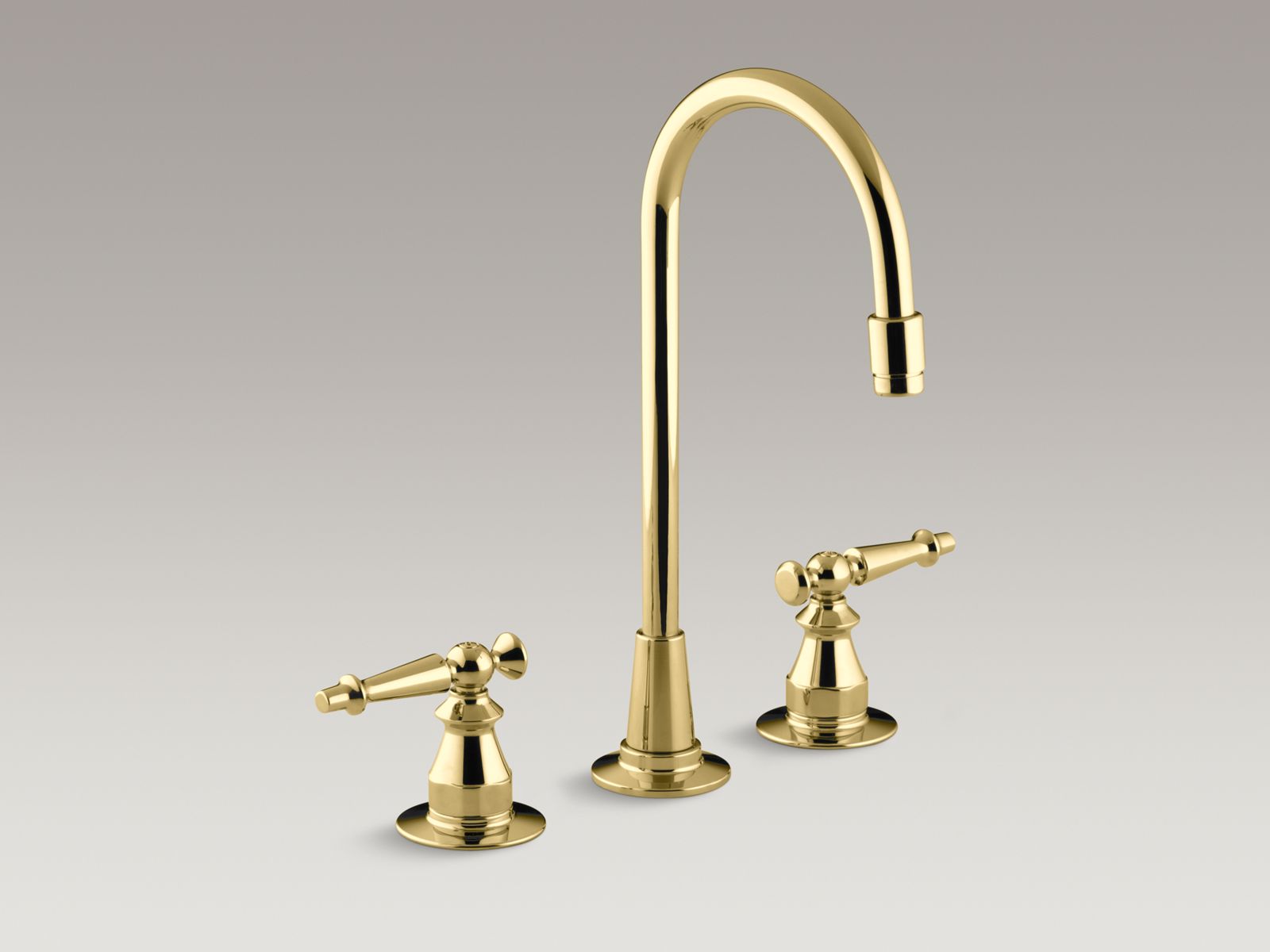 34852-antique-three-hole-bar-sink-faucet-with-lever-handles-4.jpg Antique Three-hole bar sink faucet with lever handles