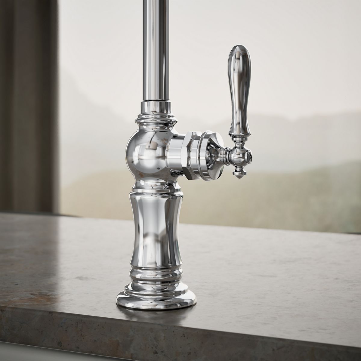 34858-artifacts-single-handle-kitchen-sink-faucet-with-two-function-sprayhead-42.jpg Artifacts® Single-handle kitchen sink faucet with two-function sprayhead