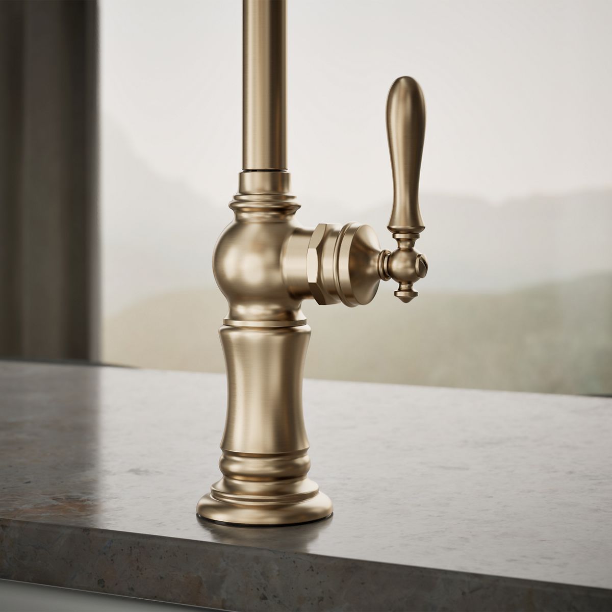 34858-artifacts-single-handle-kitchen-sink-faucet-with-two-function-sprayhead-46.jpg Artifacts® Single-handle kitchen sink faucet with two-function sprayhead