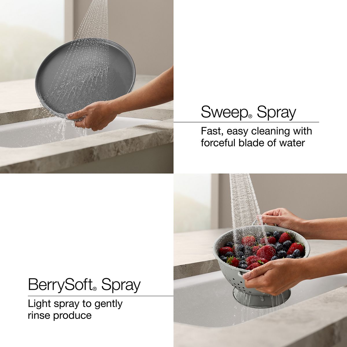34858-artifacts-single-handle-kitchen-sink-faucet-with-two-function-sprayhead-58.jpg Artifacts® Single-handle kitchen sink faucet with two-function sprayhead
