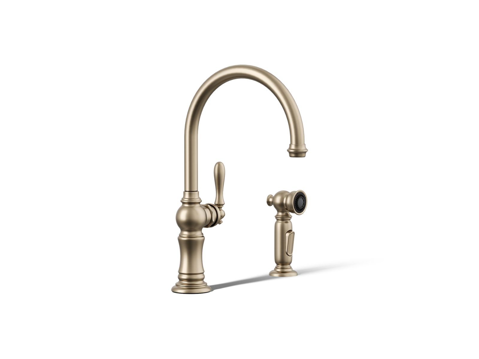 34858-artifacts-single-handle-kitchen-sink-faucet-with-two-function-sprayhead-6.jpg Artifacts® Single-handle kitchen sink faucet with two-function sprayhead