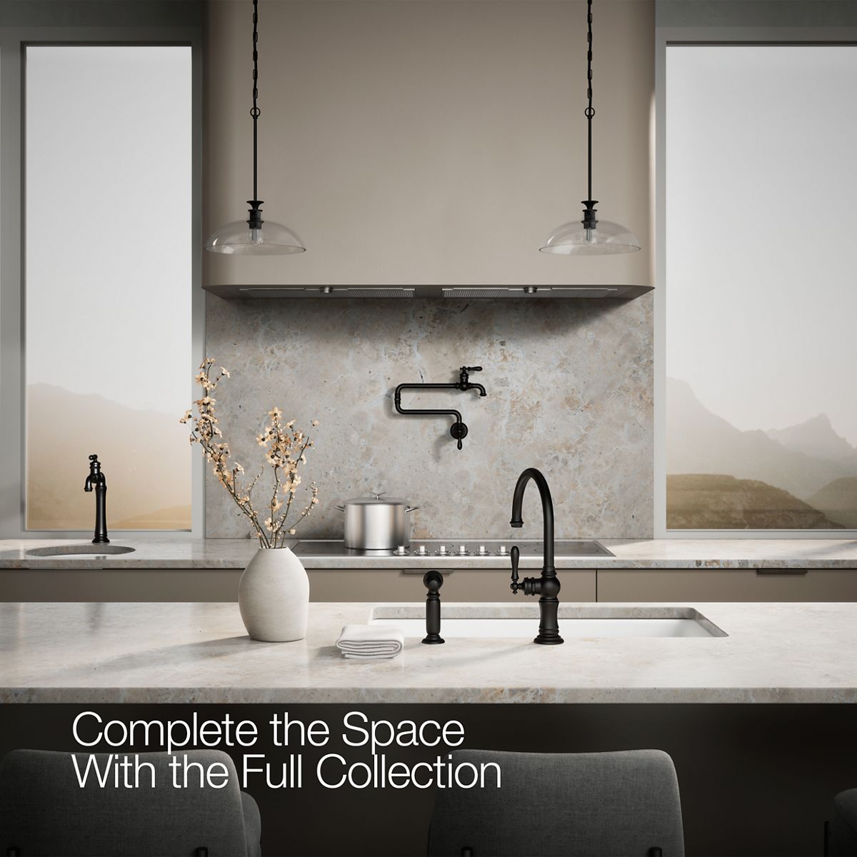 34858-artifacts-single-handle-kitchen-sink-faucet-with-two-function-sprayhead-69.jpg Artifacts® Single-handle kitchen sink faucet with two-function sprayhead