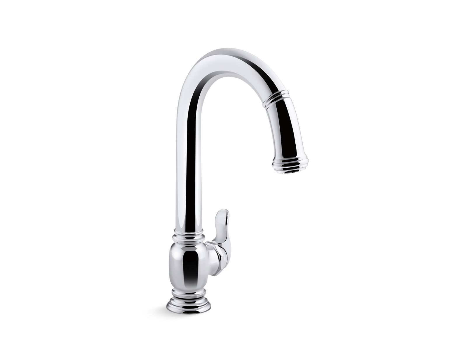 Beckon® Touchless pull-down kitchen sink faucet