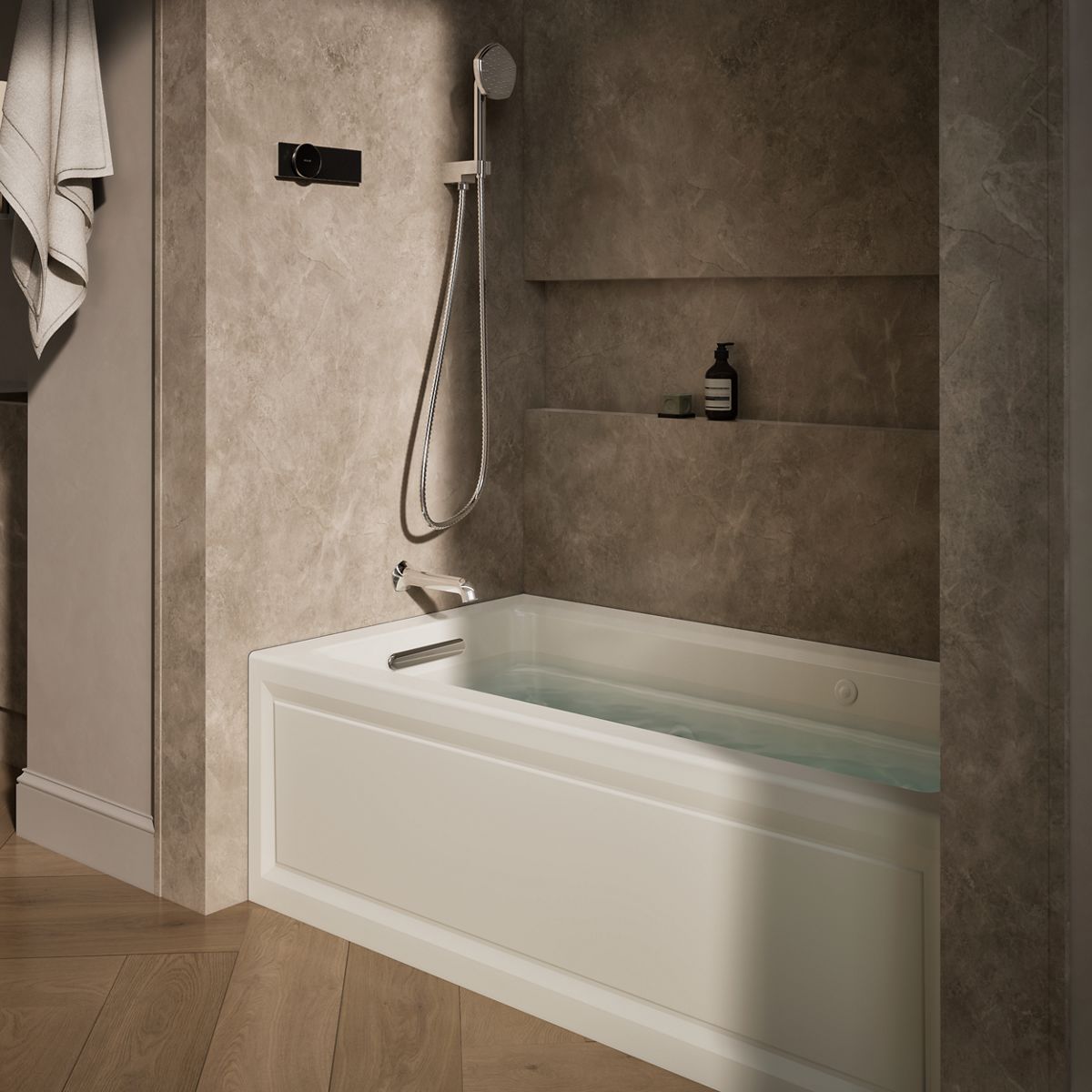 3515-archer-60-x-32-alcove-heated-bubblemassage-air-bath-and-whirlpool-left-drain-11.jpg Archer® 60" x 32" alcove Heated BubbleMassage™ air bath and whirlpool, left drain