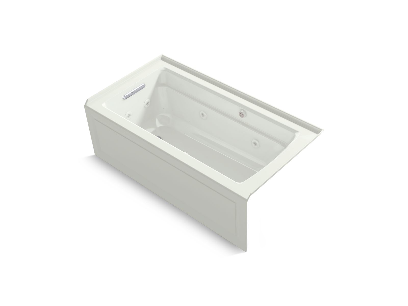 3515-archer-60-x-32-alcove-heated-bubblemassage-air-bath-and-whirlpool-left-drain-7.jpg Archer® 60" x 32" alcove Heated BubbleMassage™ air bath and whirlpool, left drain