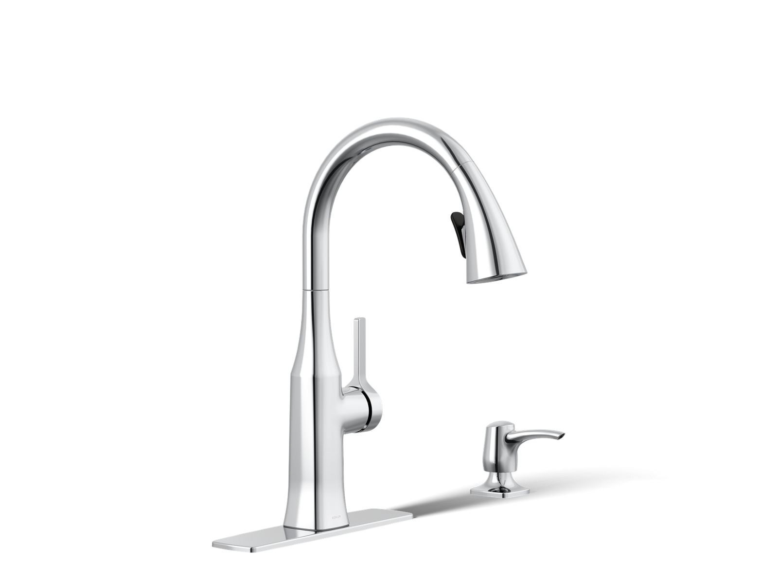 Rubicon® Pull-down kitchen sink faucet with soap/lotion dispenser