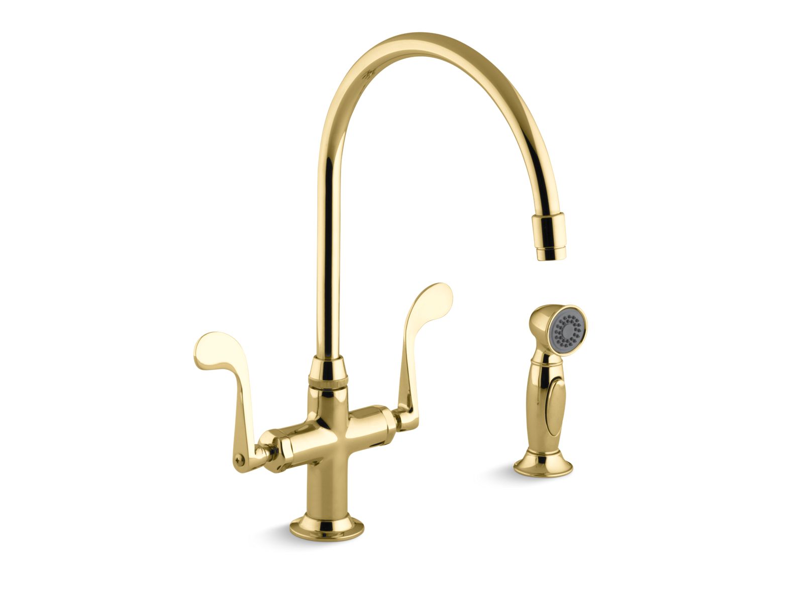 35247-essex-single-hole-kitchen-sink-faucet-with-9-gooseneck-spout-and-accent-sidespray-5.jpg Essex® Single-hole kitchen sink faucet with 9" gooseneck spout and accent sidespray