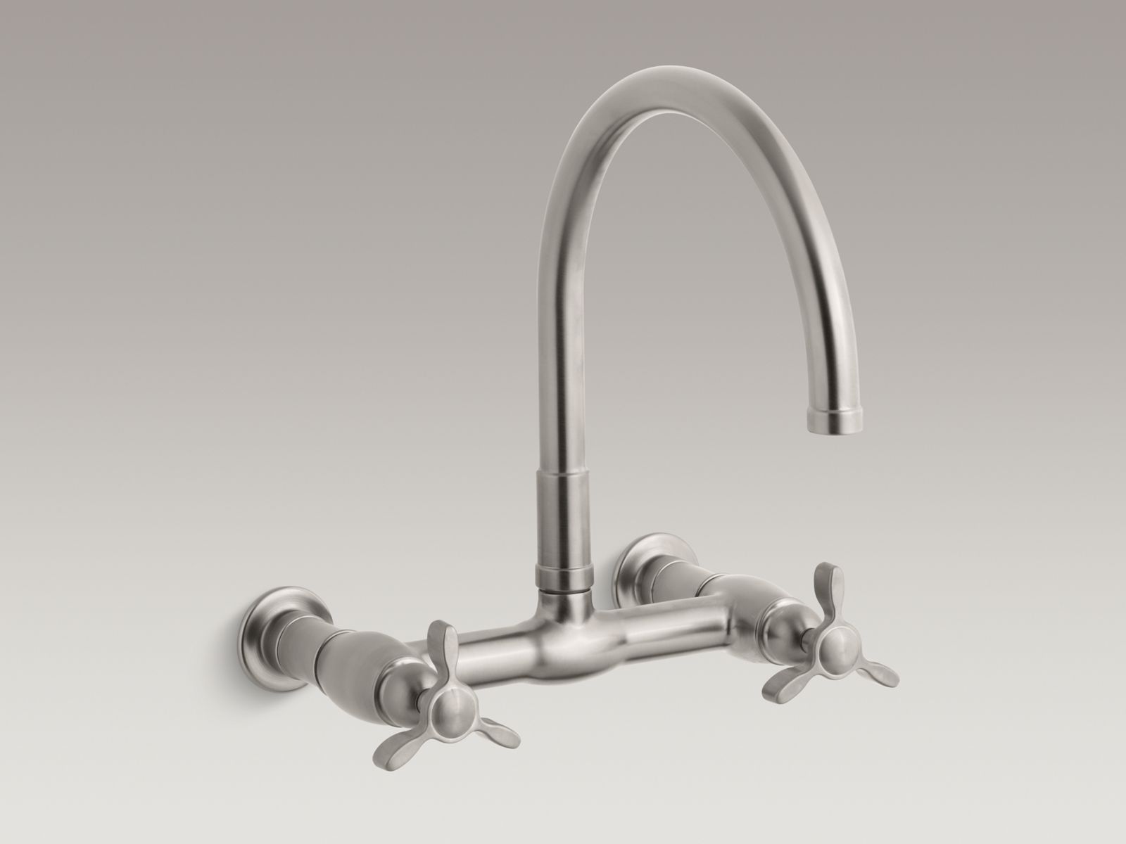 35255-parq-r-two-hole-wall-mount-bridge-kitchen-sink-faucet-with-12-9-16-gooseneck-spout-and-tri-handles-5.jpg Parq(R) two-hole wall-mount bridge kitchen sink faucet with 12-9/16" gooseneck spout and tri handles