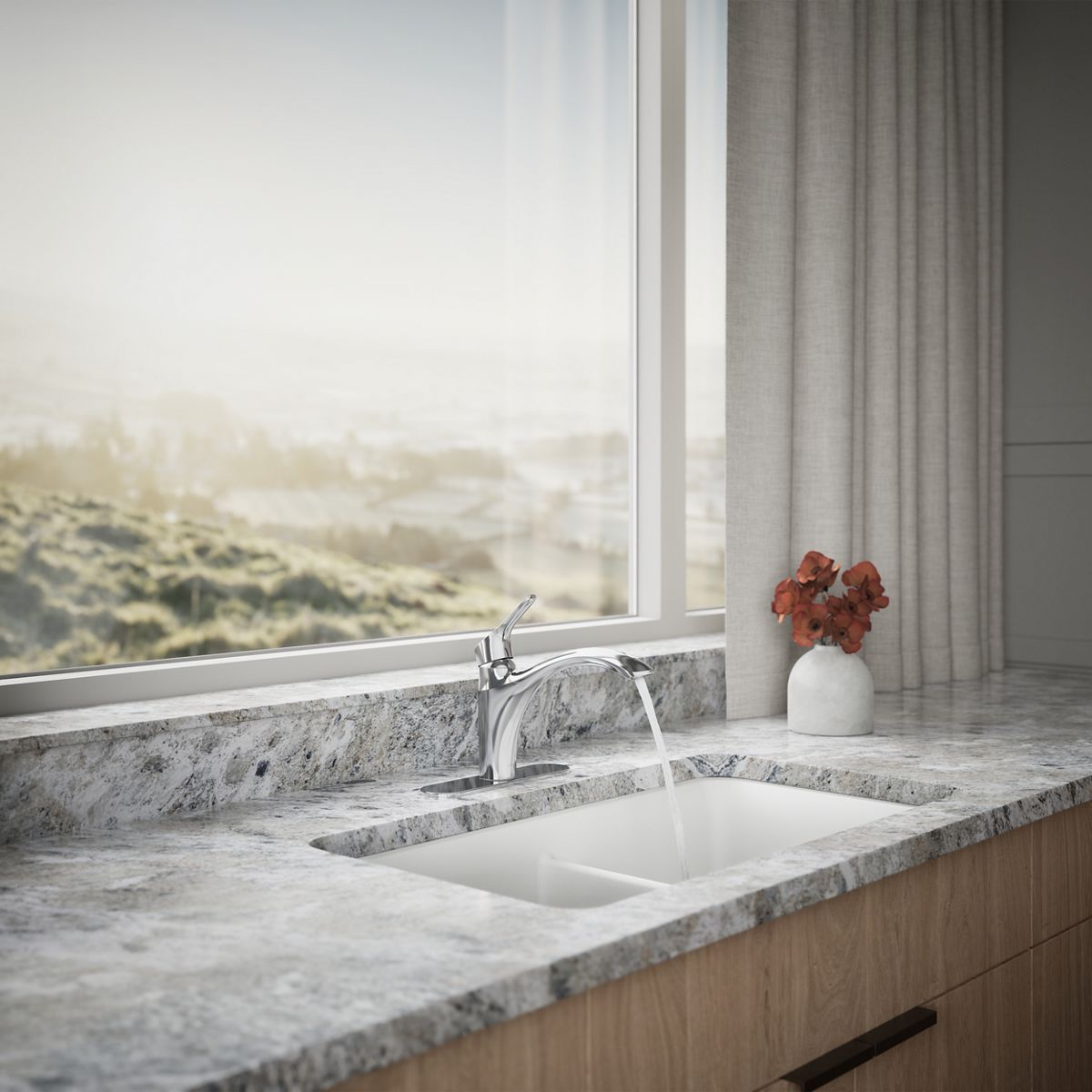 35297-rival-single-handle-kitchen-sink-faucet-10.jpg Rival® Single-handle kitchen sink faucet