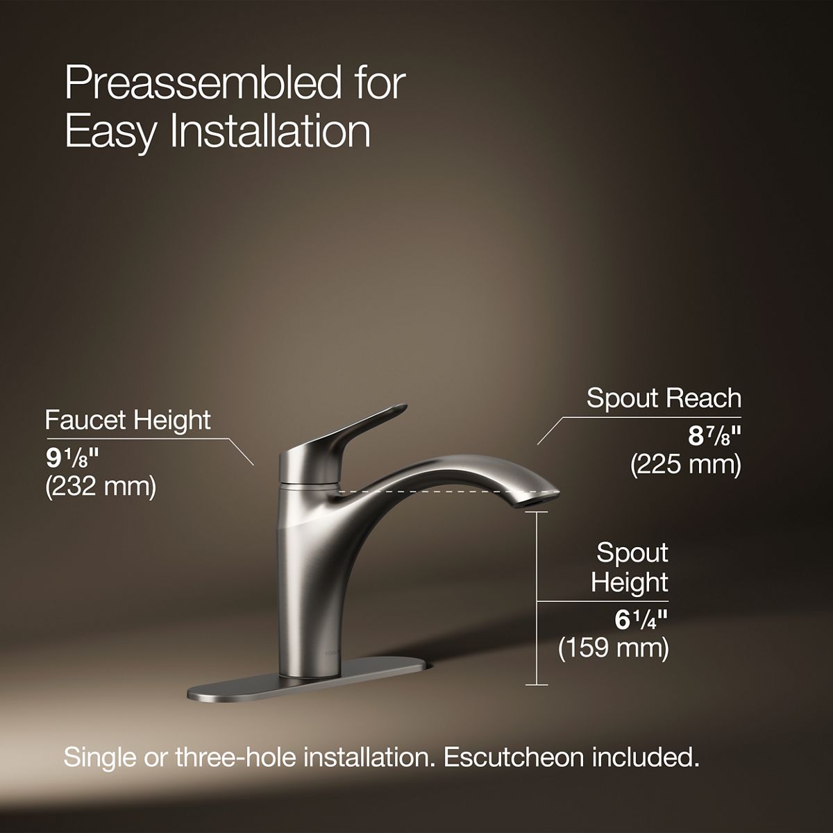35297-rival-single-handle-kitchen-sink-faucet-8.jpg Rival® Single-handle kitchen sink faucet