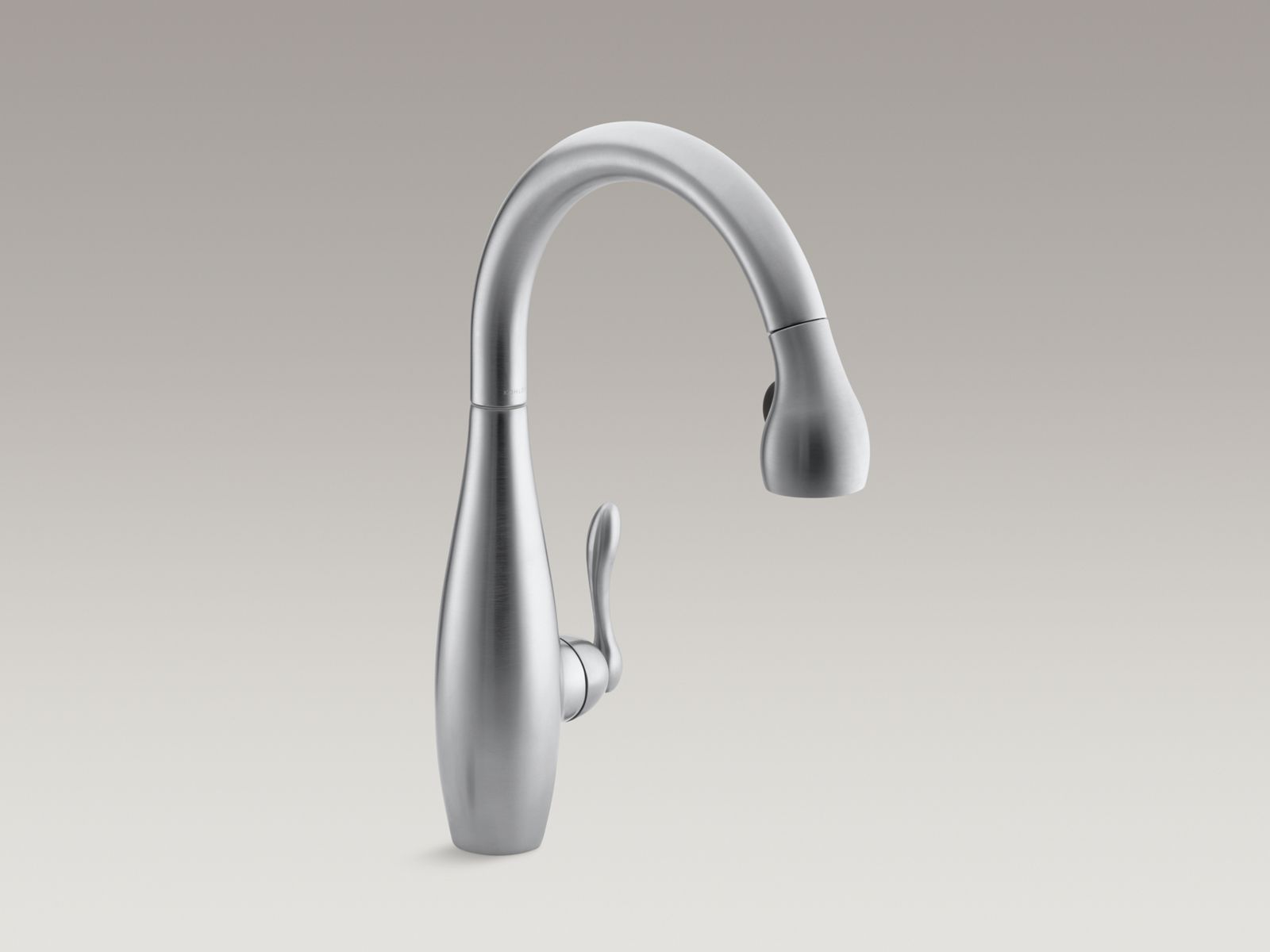 35301-clairette-single-or-three-hole-kitchen-sink-faucet-with-pull-down-16-5-8-spout-and-right-hand-lever-handle-5.jpg Clairette® Single- or three-hole kitchen sink faucet with pull-down 16-5/8" spout and right-hand lever handle