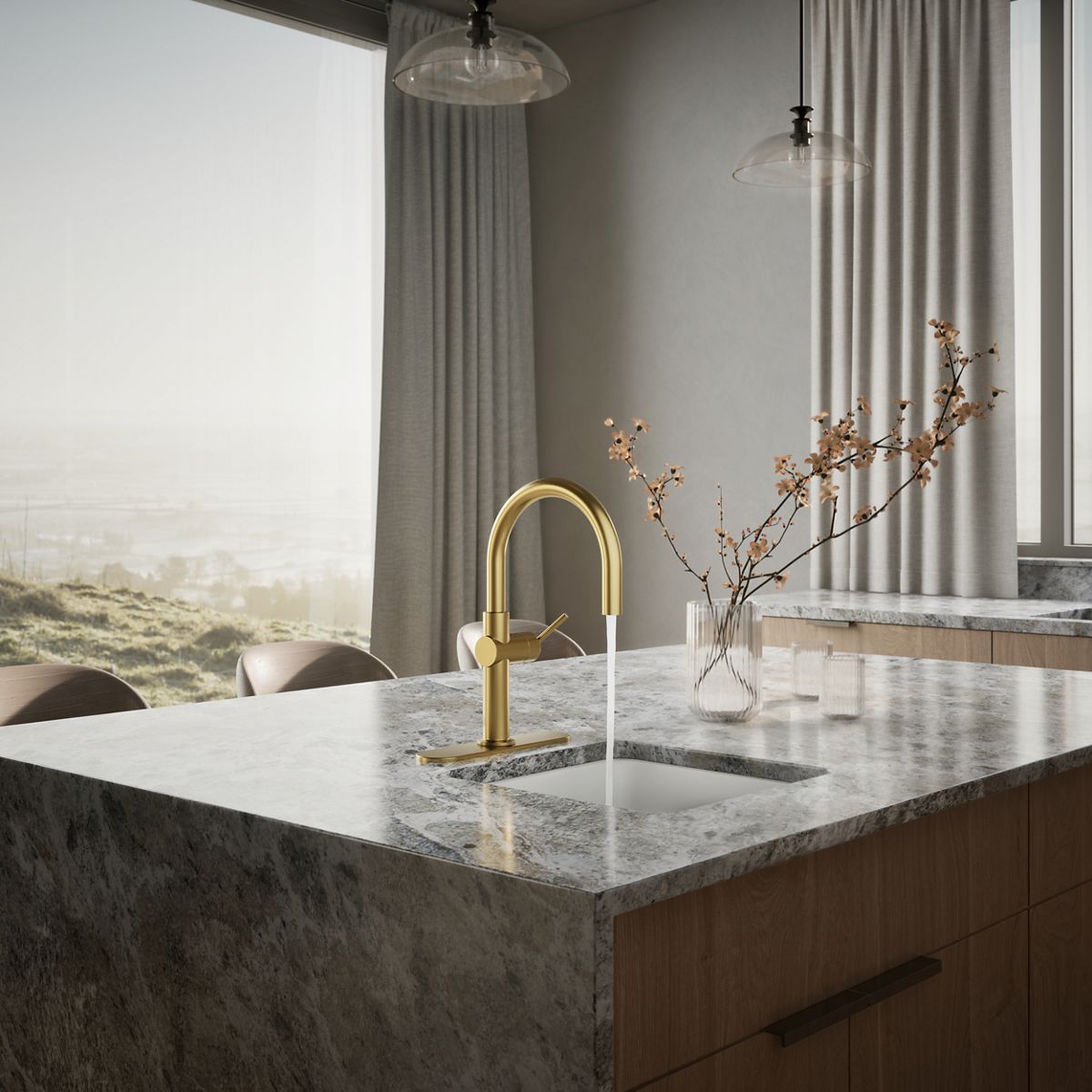 35458-crue-single-handle-bar-sink-faucet-15.jpg Crue® Single-handle bar sink faucet