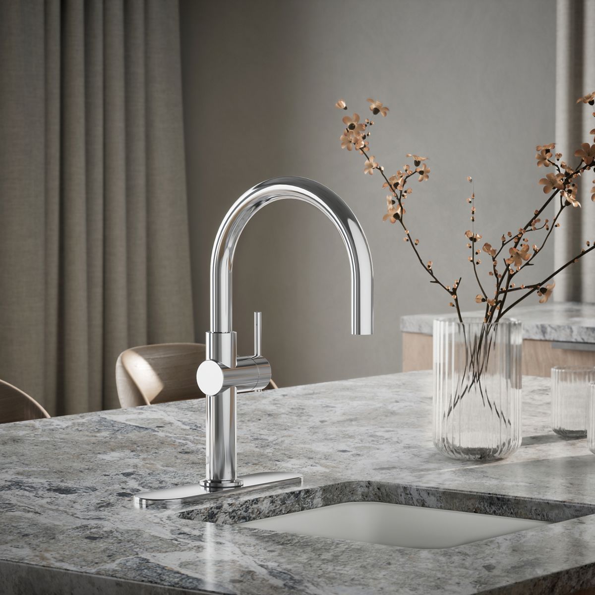 35458-crue-single-handle-bar-sink-faucet-5.jpg Crue® Single-handle bar sink faucet