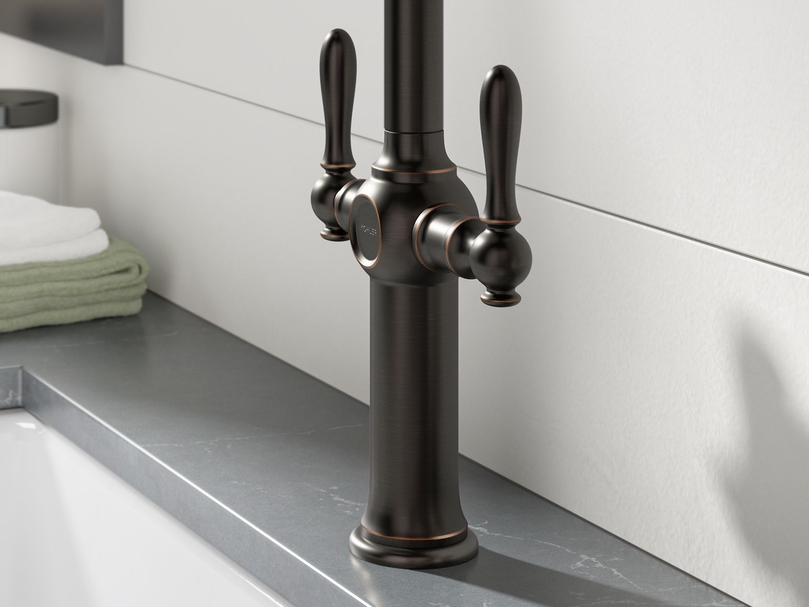 35471-neuhaus-pull-down-kitchen-faucet-with-soap-lotion-dispenser-7.jpg Neuhaus® Pull-down kitchen faucet with soap/lotion dispenser