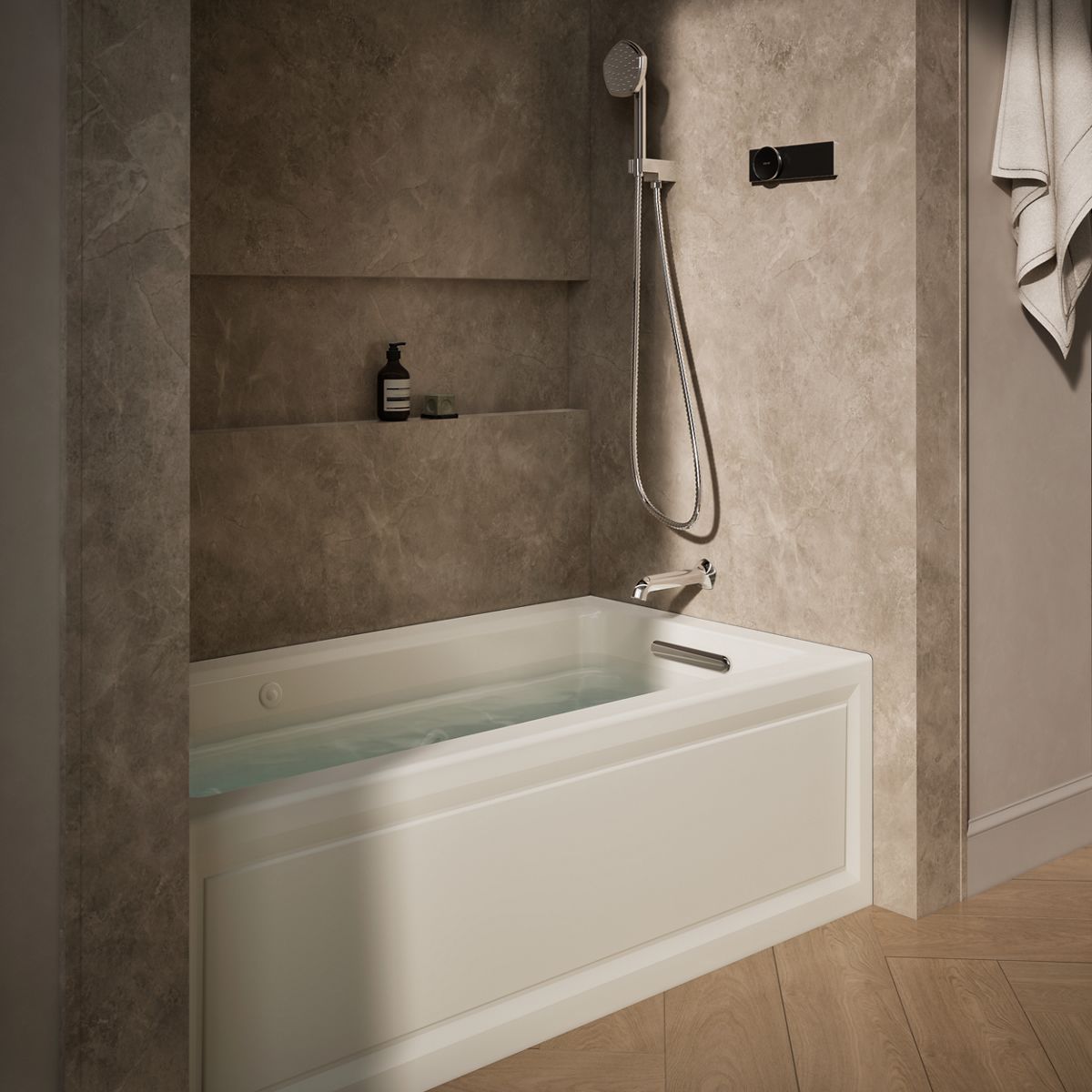 3551-archer-60-x-32-alcove-heated-bubblemassage-air-bath-and-whirlpool-right-drain-11.jpg Archer® 60" x 32" alcove Heated BubbleMassage™ air bath and whirlpool, right drain