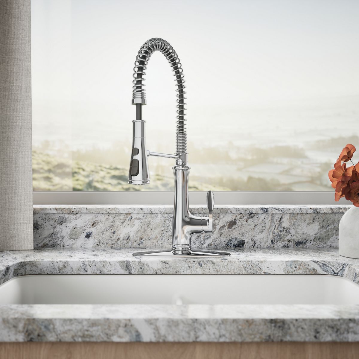 35519-bellera-semi-professional-kitchen-sink-faucet-with-three-function-sprayhead-10.jpg Bellera® Semi-professional kitchen sink faucet with three-function sprayhead