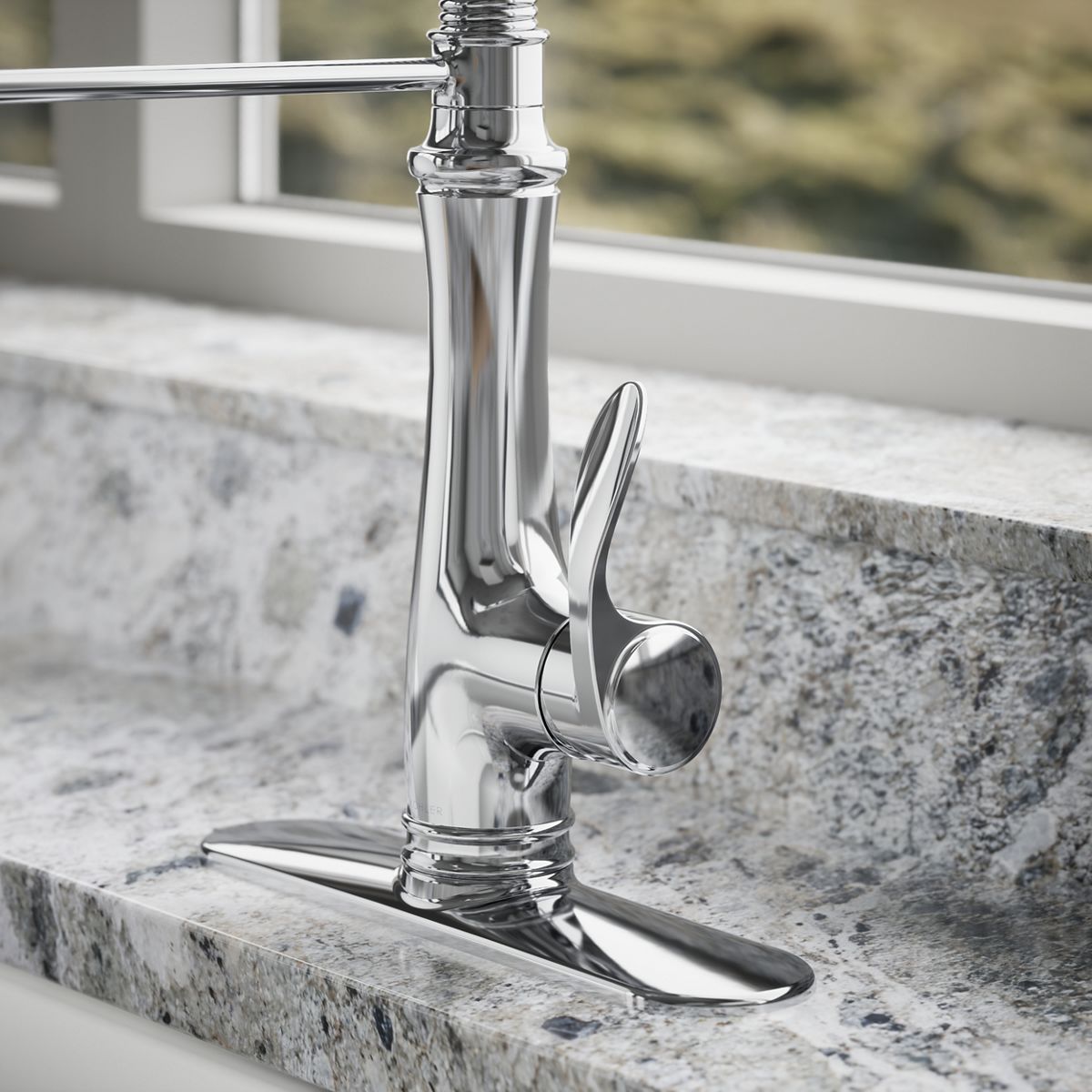 35519-bellera-semi-professional-kitchen-sink-faucet-with-three-function-sprayhead-12.jpg Bellera® Semi-professional kitchen sink faucet with three-function sprayhead