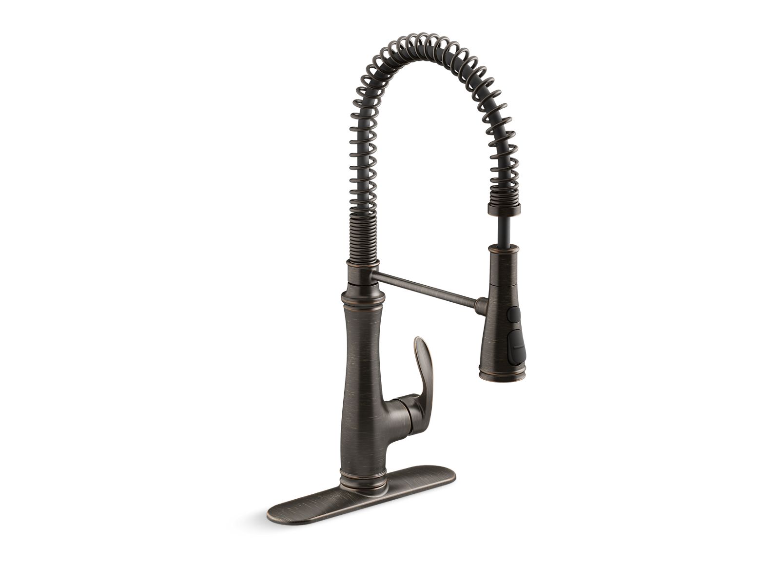 Bellera® Semi-professional kitchen sink faucet with three-function sprayhead