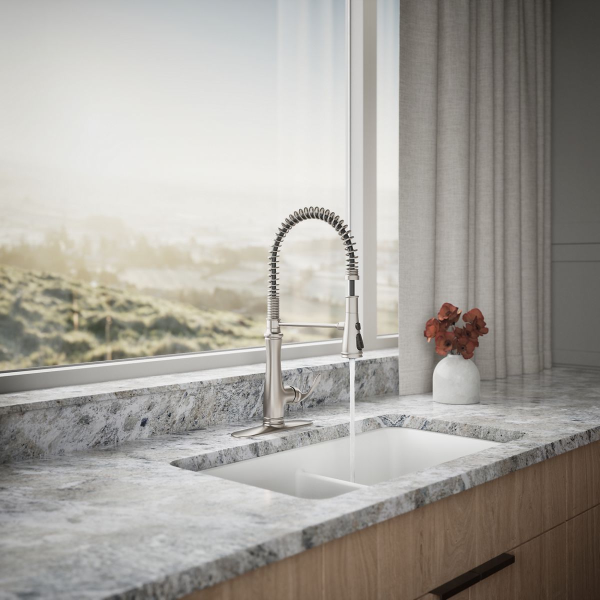 35519-bellera-semi-professional-kitchen-sink-faucet-with-three-function-sprayhead-9.jpg Bellera® Semi-professional kitchen sink faucet with three-function sprayhead