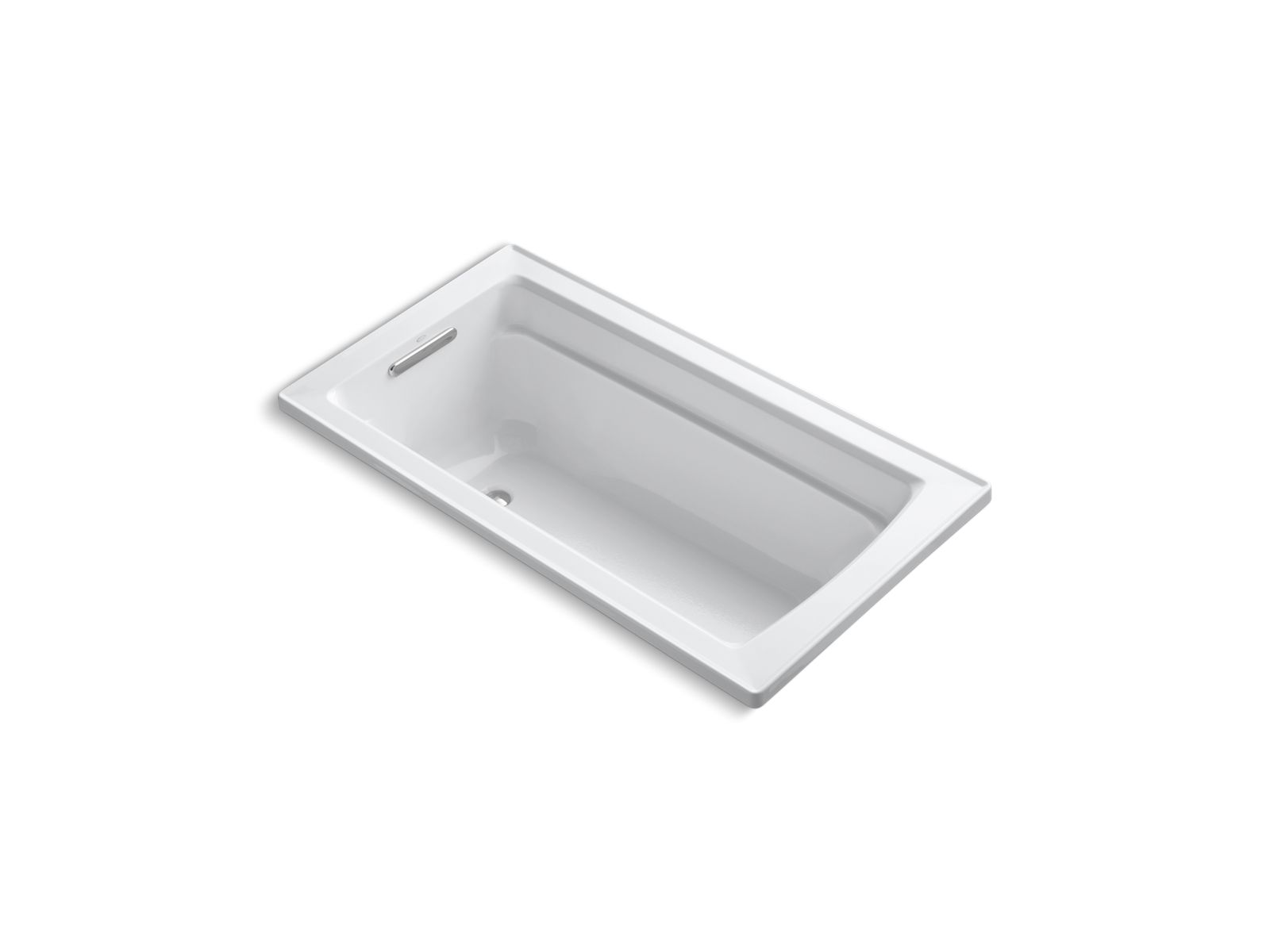 3566-archer-60-x-32-drop-in-vibracoustic-bath-with-bask-heated-surface-and-end-drain-1.jpg Archer® 60" x 32" drop-in VibrAcoustic® bath with Bask® heated surface and end drain