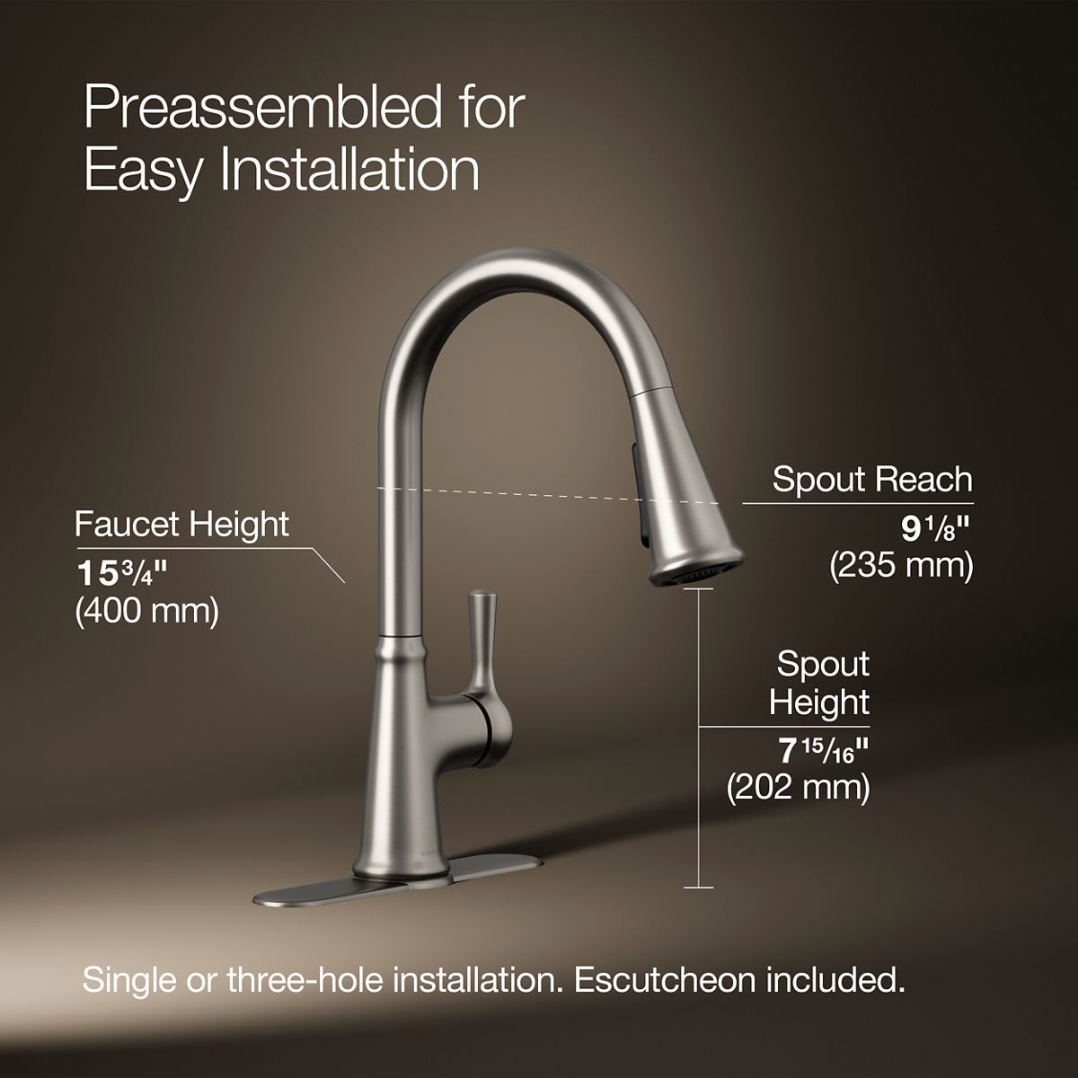 35661-tyne-pull-down-kitchen-faucet-11.jpg Tyne® Pull-down kitchen faucet