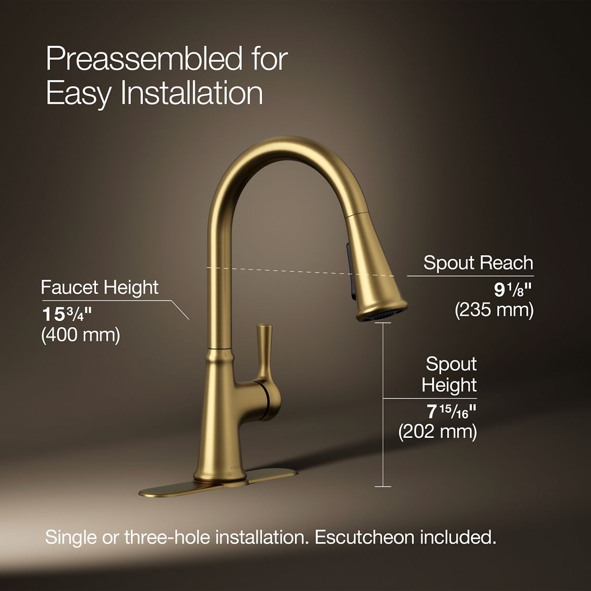 35661-tyne-pull-down-kitchen-faucet-12.jpg Tyne® Pull-down kitchen faucet