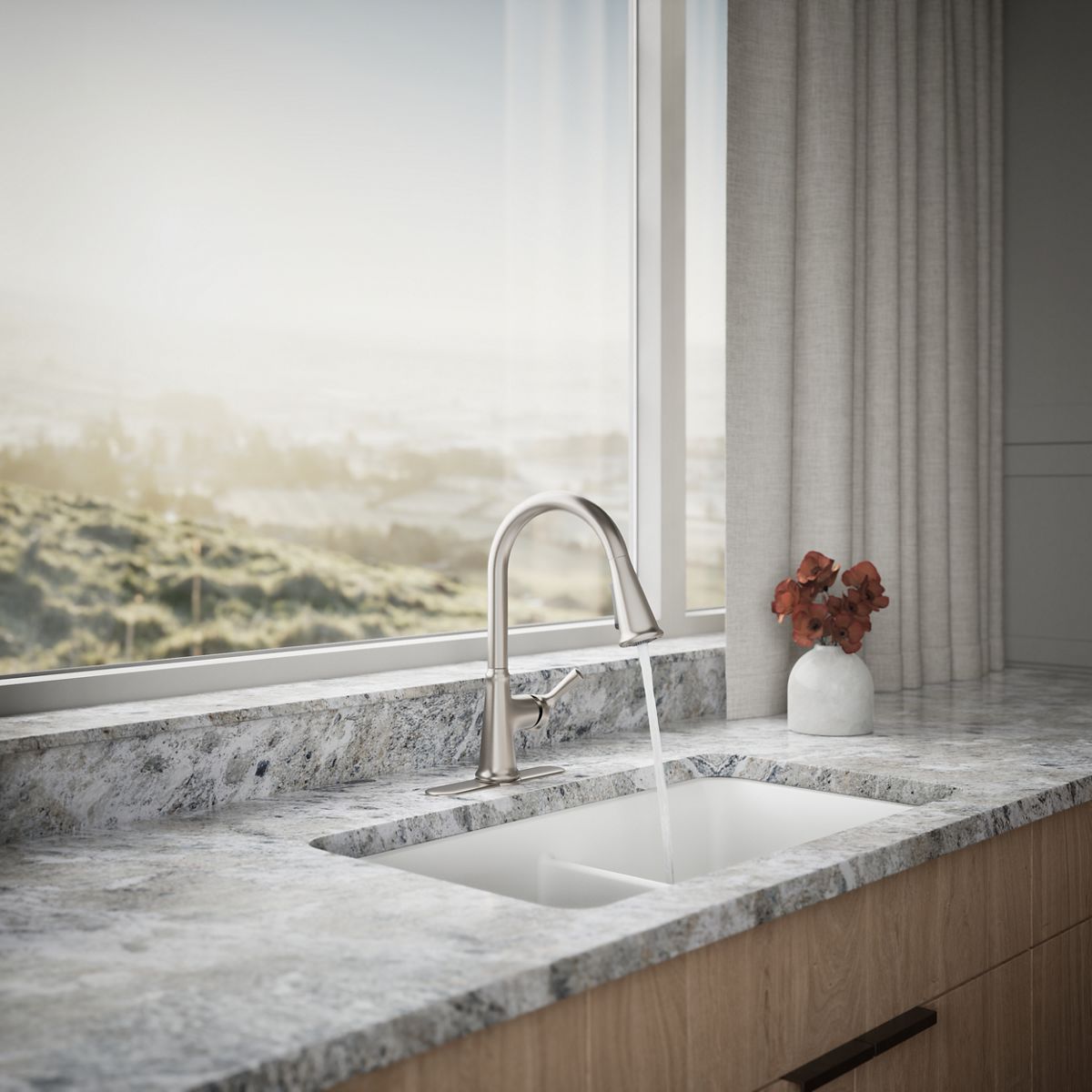 35661-tyne-pull-down-kitchen-faucet-15.jpg Tyne® Pull-down kitchen faucet