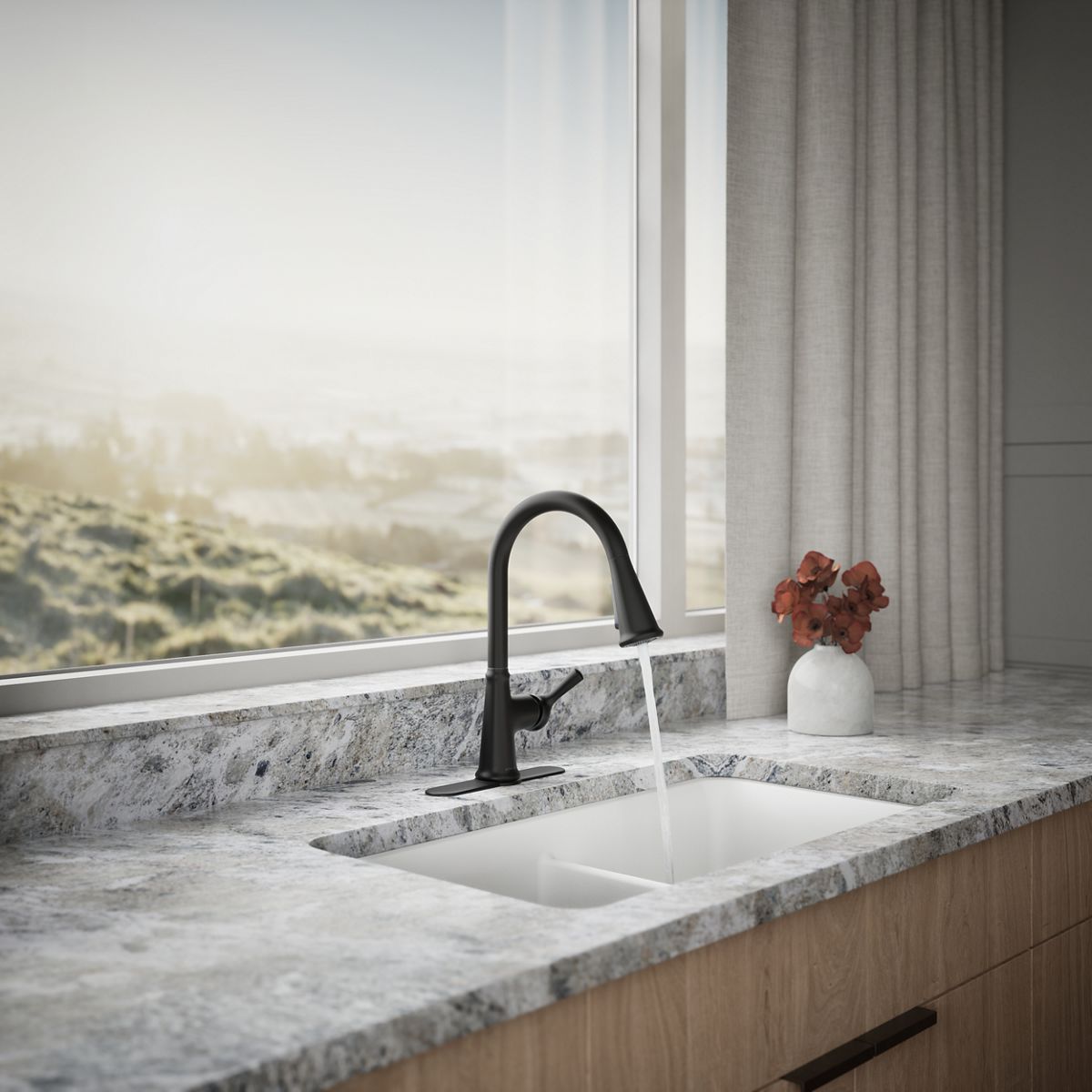 35661-tyne-pull-down-kitchen-faucet-17.jpg Tyne® Pull-down kitchen faucet