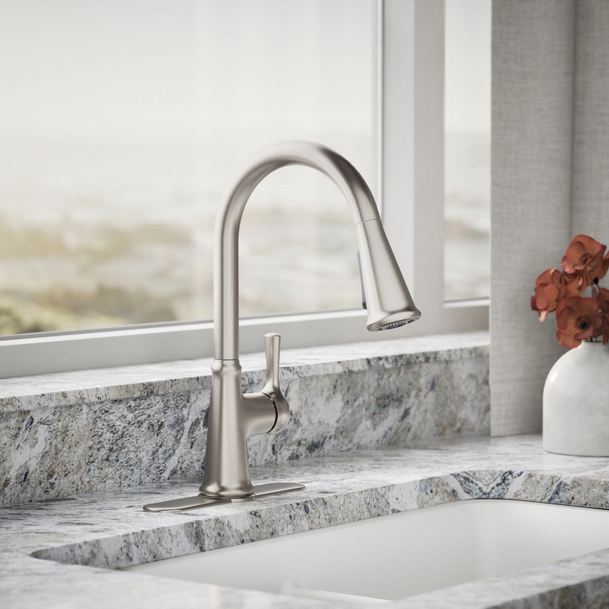 35661-tyne-pull-down-kitchen-faucet-7.jpg Tyne® Pull-down kitchen faucet