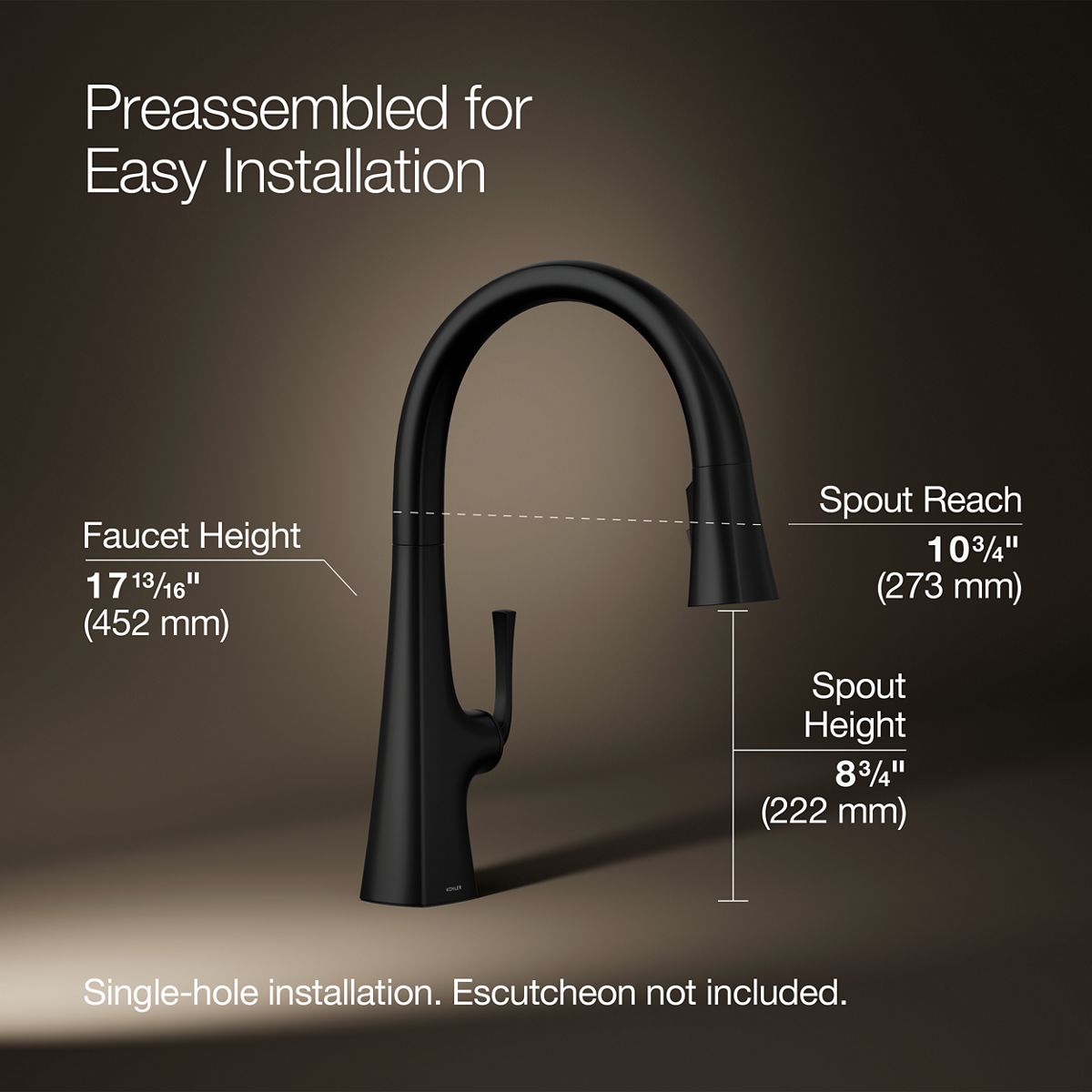 35724-graze-pull-down-kitchen-sink-faucet-with-three-function-sprayhead-19.jpg Graze® Pull-down kitchen sink faucet with three-function sprayhead