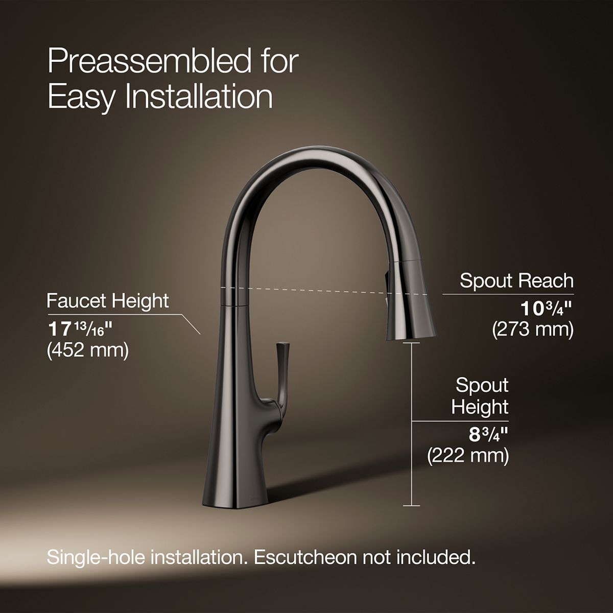 35724-graze-pull-down-kitchen-sink-faucet-with-three-function-sprayhead-23.jpg Graze® Pull-down kitchen sink faucet with three-function sprayhead