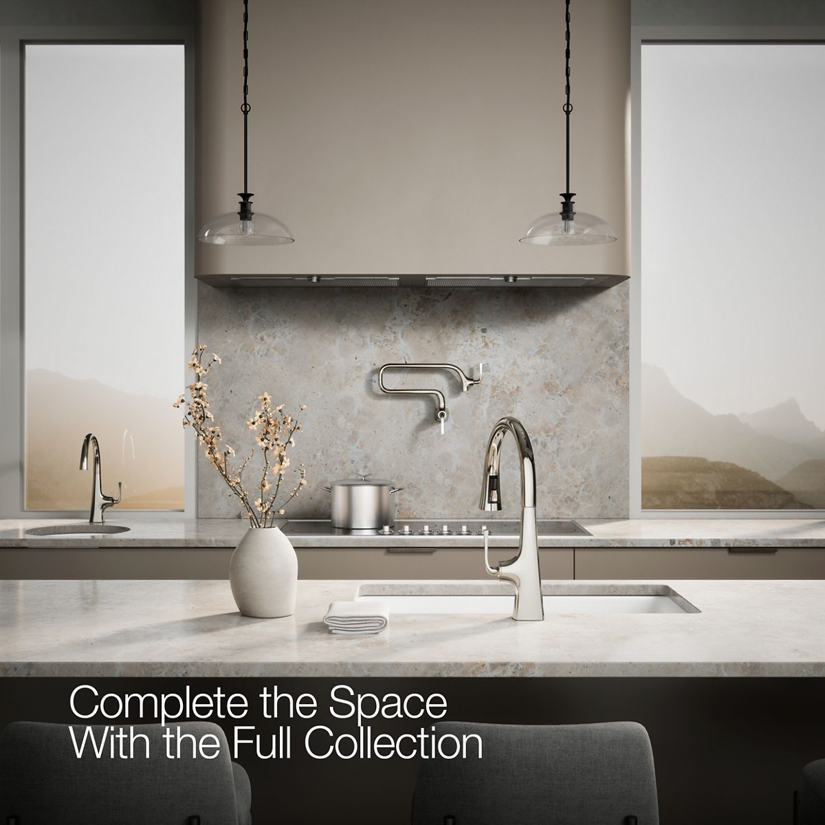 35724-graze-pull-down-kitchen-sink-faucet-with-three-function-sprayhead-66.jpg Graze® Pull-down kitchen sink faucet with three-function sprayhead