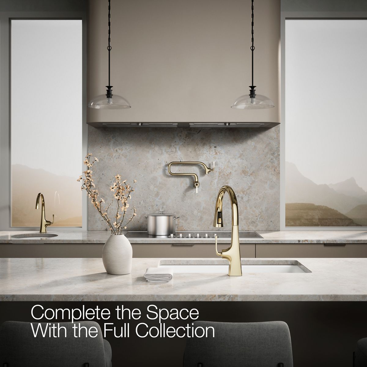35724-graze-pull-down-kitchen-sink-faucet-with-three-function-sprayhead-69.jpg Graze® Pull-down kitchen sink faucet with three-function sprayhead