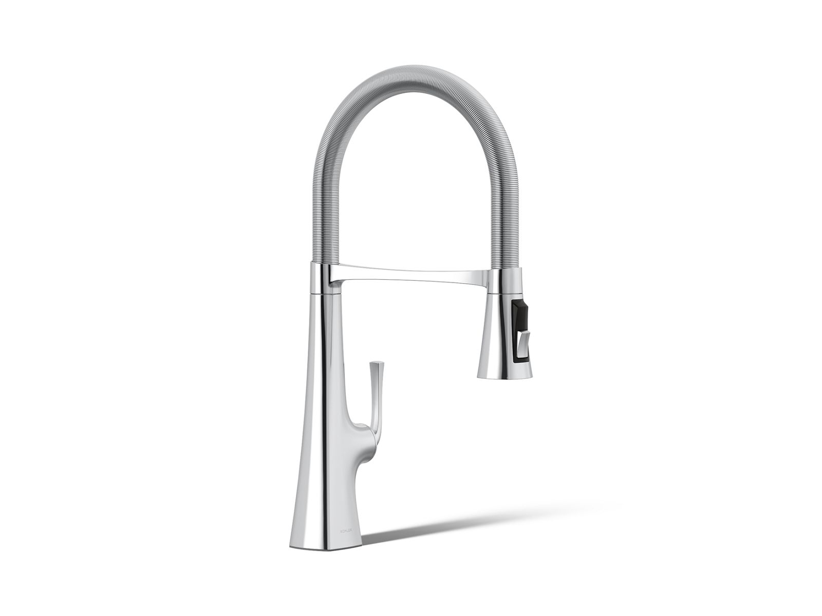 Graze® Semi-professional kitchen sink faucet with three-function sprayhead