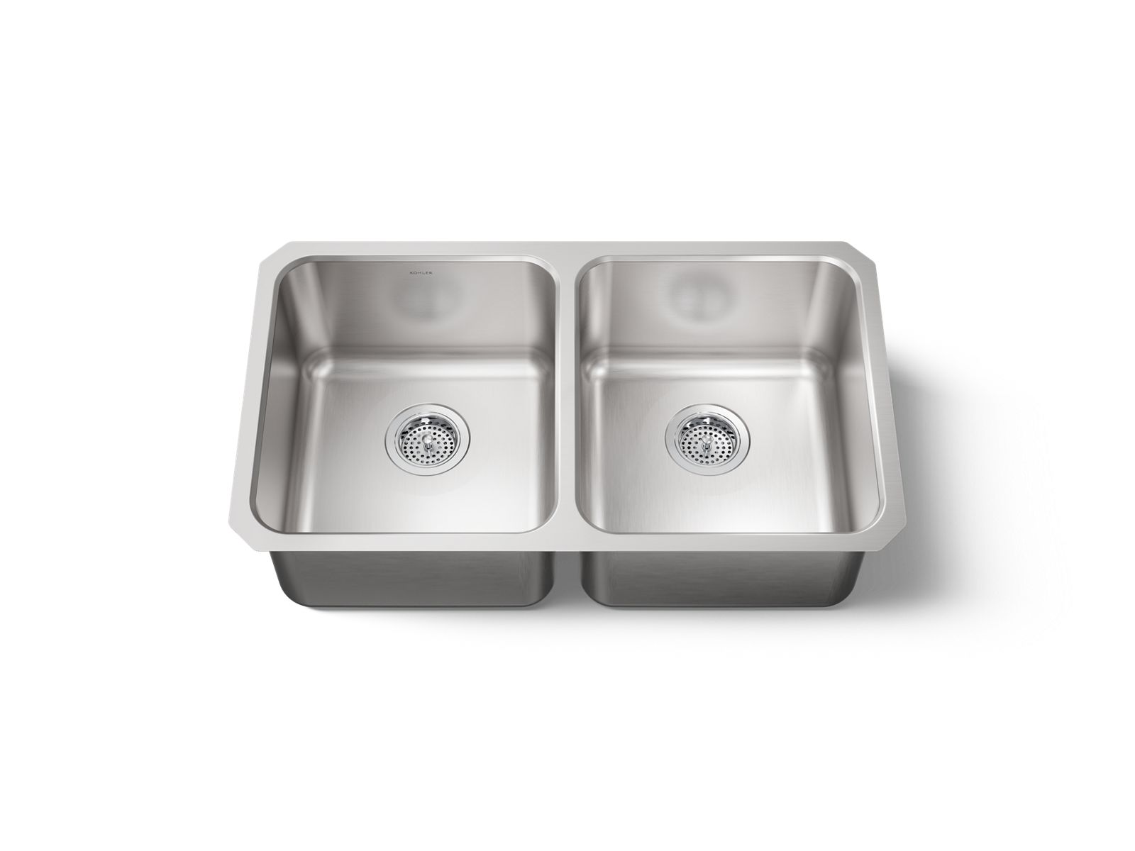 Undertone® 31-1/2" undermount double-bowl kitchen sink