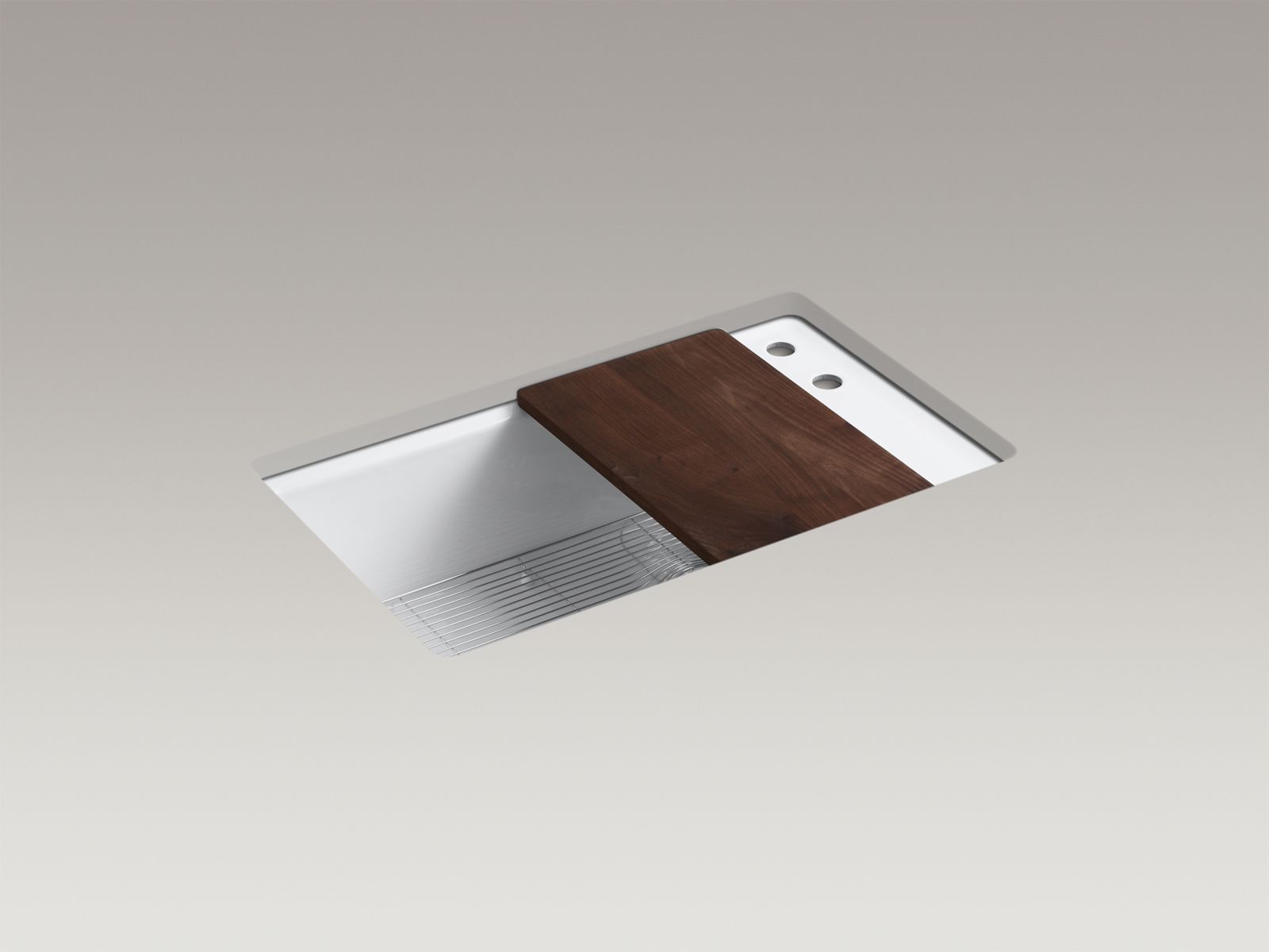 Indio® 33" undermount single-bowl kitchen sink