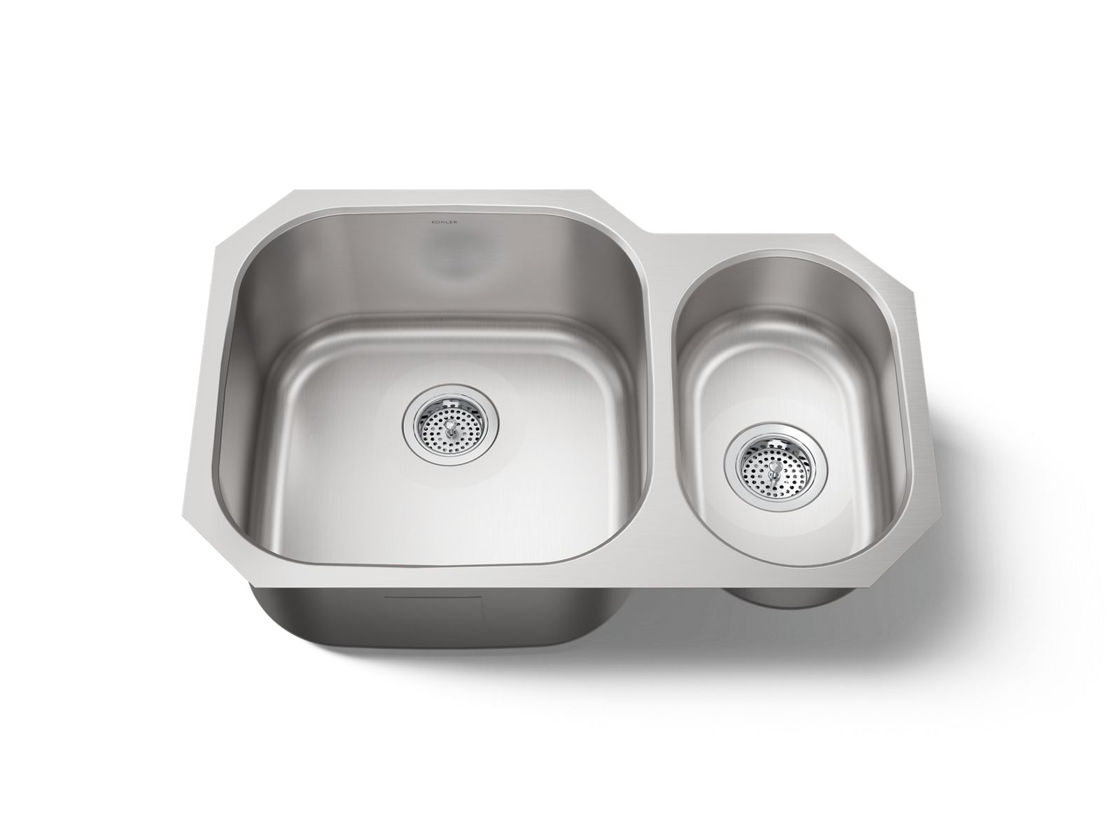 Undertone® 30-3/4" undermount double-bowl kitchen sink