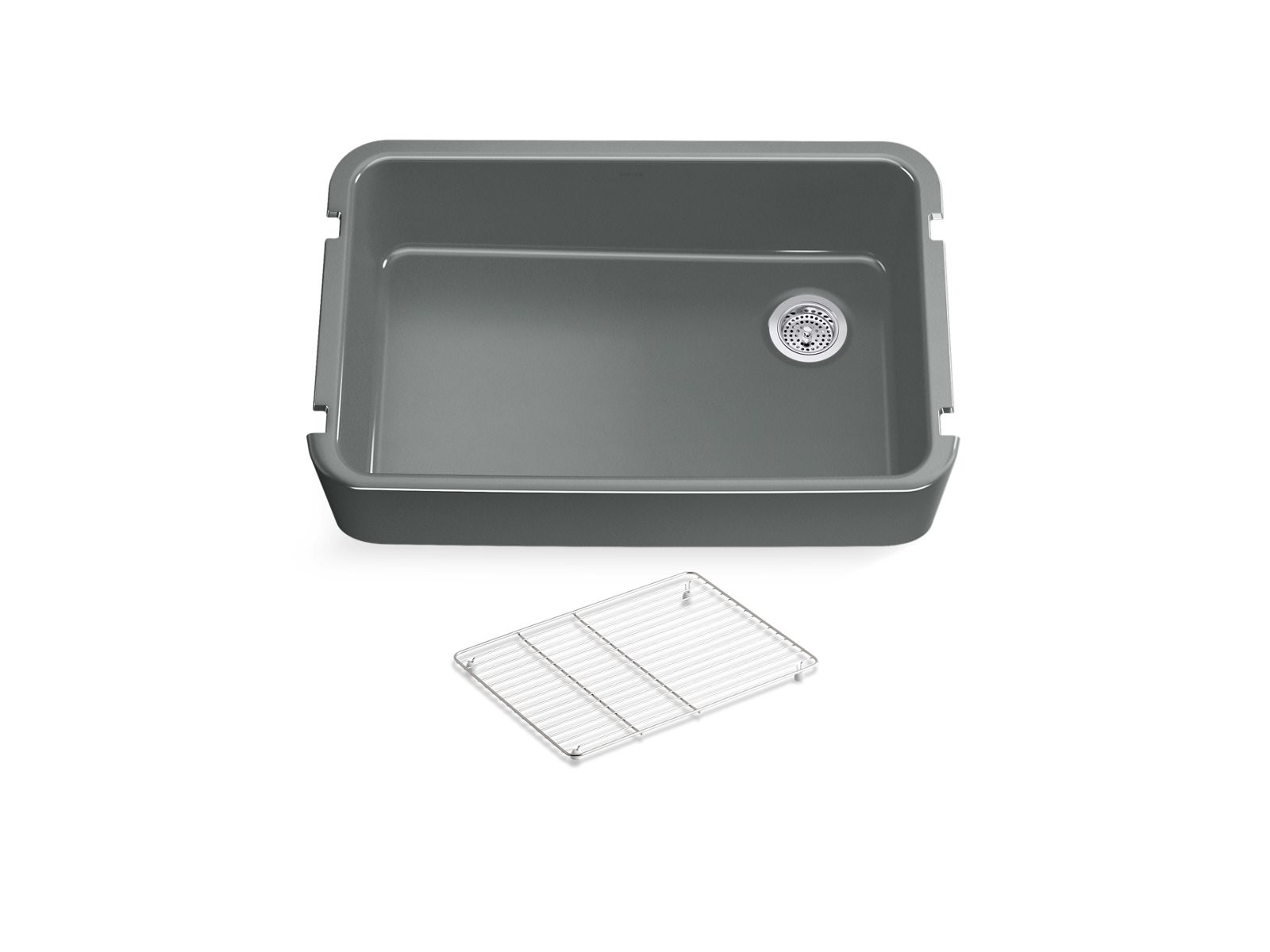36653-ironridge-34-undermount-single-bowl-farmhouse-kitchen-sink-119.jpg Ironridge® 34" undermount single-bowl farmhouse kitchen sink