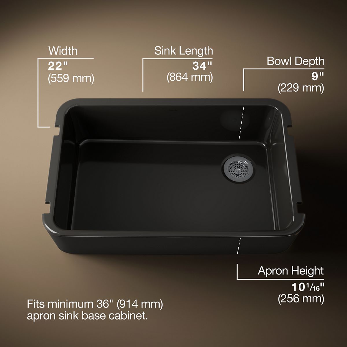 36653-ironridge-34-undermount-single-bowl-farmhouse-kitchen-sink-26.jpg Ironridge® 34" undermount single-bowl farmhouse kitchen sink