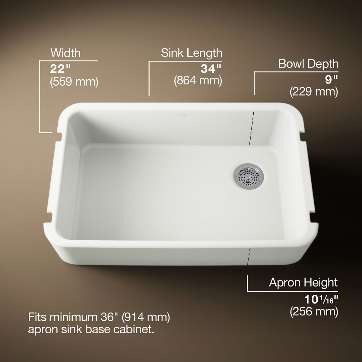 36653-ironridge-34-undermount-single-bowl-farmhouse-kitchen-sink-27.jpg Ironridge® 34" undermount single-bowl farmhouse kitchen sink
