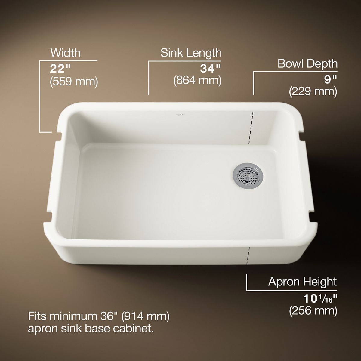 36653-ironridge-34-undermount-single-bowl-farmhouse-kitchen-sink-28.jpg Ironridge® 34" undermount single-bowl farmhouse kitchen sink