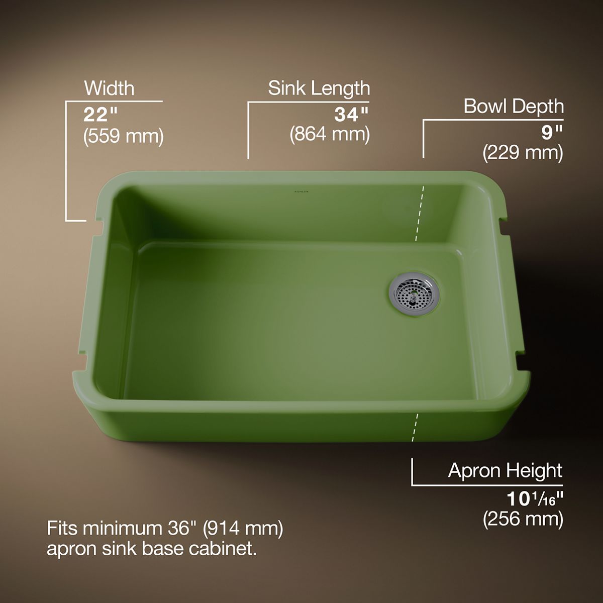 36653-ironridge-34-undermount-single-bowl-farmhouse-kitchen-sink-33.jpg Ironridge® 34" undermount single-bowl farmhouse kitchen sink
