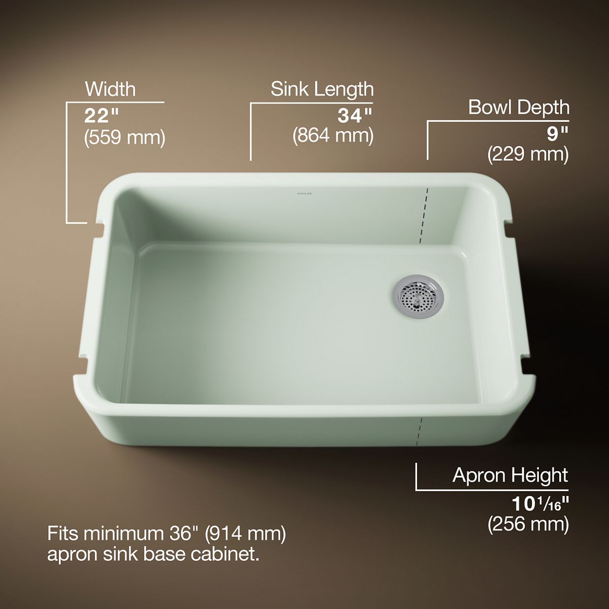 36653-ironridge-34-undermount-single-bowl-farmhouse-kitchen-sink-34.jpg Ironridge® 34" undermount single-bowl farmhouse kitchen sink