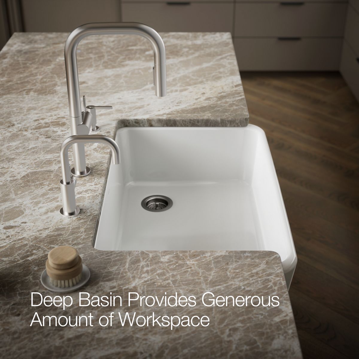 36653-ironridge-34-undermount-single-bowl-farmhouse-kitchen-sink-91.jpg Ironridge® 34" undermount single-bowl farmhouse kitchen sink
